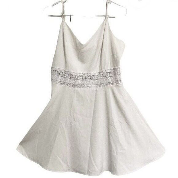 Summer Mini Dress Flowy  Wedding Casual Party Dress Womens Large - Picture 5 of 15